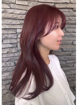 ハイバレーヘアーメゾン(HIGH VALLEY HAIRMAISON) ロングレイヤー韓国ロングくびれロングヘアフェイスレイヤー