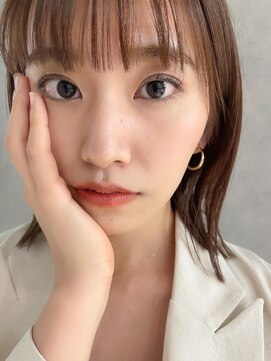 オブジェ シエル(obje't ciel) 【Obje’t ciel】切りっぱなしbob【暮石唯】