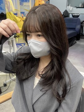 ゼスト 八王子店(ZEST) オリーブグレージュ/韓国ヘア【佐々木麻衣】