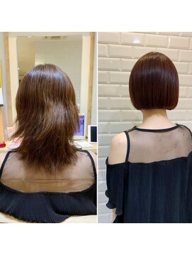 カミケンネクスト(kamiken.next) 大人可愛いショートボブ時短まとまる艶髪【カミケンネクスト】