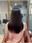 髪質改善カラー×ナチュラルブラウン【表参道,青山,外苑前美容室