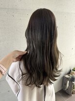 アチーブ ヘア デザイン(achieve hair design)&nbsp;大人可愛い透明感立体感オリーブハイライト×無造作ウェーブ