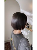 乾かすだけでOKな丸みショート