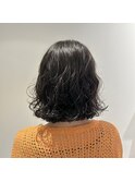 【朝ラクスタイル】外ハネボブパーマ