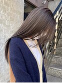 【Lomalia表参道】馴染むハイトーン/イメチェングレージュカラー