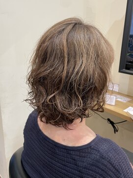 アルター(aL ter) 【ミディアム×パーマ】前髪/アンブレラカラー/鎌取/林愛華