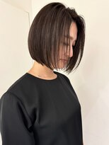 ジル ブラン 福岡(JIL BLAN) ハイライトレイヤーカットショートボブイルミナカラー天神大名