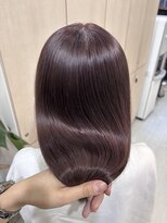 アイズ 横浜(IS)&nbsp;濃いめピンクラベージュ♪ ブリーチしてます！