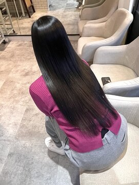 ナンバー ジルバ 立川(N° jillva) 韓国顔まわりレイヤーカット髪質改善透明感カラー20代30代40代