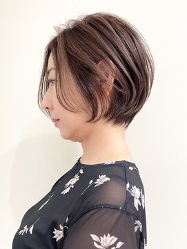 ジル ブラン 福岡(JIL BLAN) 大人可愛い30代40代50代ボブ/ショートカット/白髪染め白髪ぼかし