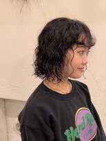 キキ(kiki)&nbsp;【shiori】くるくるボブパーマ