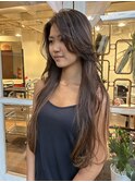 〈ロングレイヤーハイライトグラデーションバレイヤージュ〉