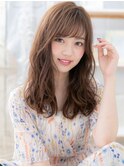 フレンチガーリー小顔抜け感バレイヤージュh4越谷20代30代40代