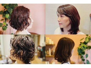 ザジ(ZAZIE)の写真/【北大路】朝のセットが楽ちん◎ボリューム感up「もう、“若作り”はいらない。品よく華やぐ、大人パーマ」