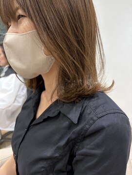 ヘアープレイス ヴィブ(hair place VIVE) オリーブベージュカラー