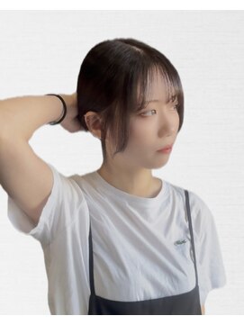 ソレ 森田店(SOLE.) 結んでも下ろしても可愛い顔周りカット