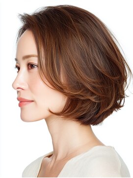 ビフィーノ リルネ(Bifino Rilune) クラゲヘアー/小顔/ココアベージュ/オリーブグレー/川西