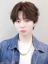 ザ サードヘアー 津田沼 annex(THE 3rd HAIR)&nbsp;フェザーパーマ　センターパート