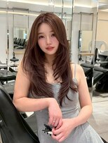フィル 横浜(fil)&nbsp;ダークパープルミルクブラウンダウンバング