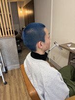 アジュテ(ajouter)&nbsp;鮮烈なドラえもんブルー！メンズハイトーンボウズ