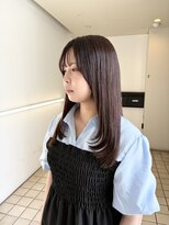 ムク(muku.) 【朝が楽になる縮毛矯正/dark brown】