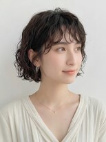 ウィールール 栄町店(WE RULE)&nbsp;くびれショートボブレイヤーブリーチなしカラーグレージュ