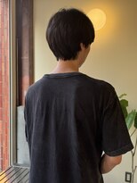 ヒントステーション(HINTSTATION)&nbsp;〈浅草 半個室〉メンズショート×癖を生かすヘア