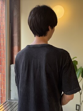 ヒントステーション(HINTSTATION) 〈浅草 半個室〉メンズショート×癖を生かすヘア