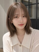ユーフォリア 青山(Euphoria)&nbsp;大人美人艶カラーベージュ小顔カット透明感ボブ