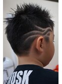 キッズバリアート☆スパイキーヘアー