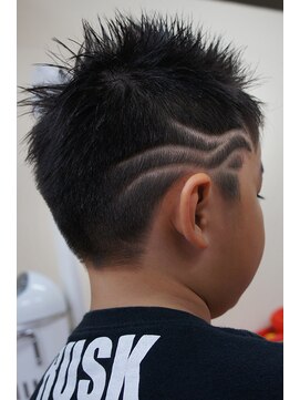 カプリヘアーデザイン(Capri Hair design) キッズバリアート☆スパイキーヘアー
