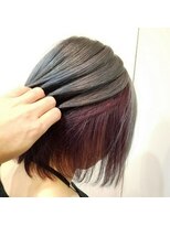 ナンブスカイ(nambu-SKY)&nbsp;アッシュグレーのボブスタイル