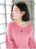 ロングバングボブも大人気☆