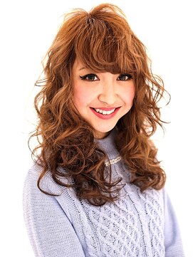 ヘアメイク フレンシア(hair make flencia) ハイトーンガーリーカール
