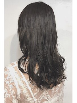 レセ 新松戸deux店(Laissez) グレージュ×ゆる巻きウェーブ【レセ新松戸ドゥー店】