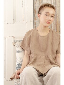 ヘアーメイク ラグズ(Hair Make Luxtz) ベリーショートレイヤー★メンズライク/ハイトーンカラー