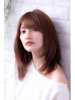 エルデ ナインズ ヘアー スタンド 川口店(elde 9's HAIR STAND)&nbsp;簡単スタイリング,フォギーベージュ,耳かけ[川口/川口駅]