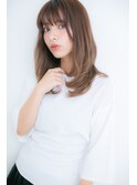 外国人風カールxニュアンスカラー抜け感ヘアY北浦和20代30代40代