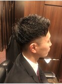 ツーブロフェードバング