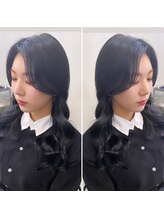 【最旬!韓国風スタイル】 #中韓スタイル #タンバルモリ #ヨシンモリ #イルチャベン #ストロベリーカラー