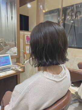 ヘアリゾートエーアイ 新宿西口店(hair resort Ai) 外ハネボブ【 Ai 新宿　美容室】