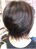 長さを残しつつ首回りスッキリ!毛先に動き&絶壁カバースタイル