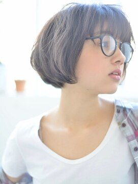 シャロン(SHARON) 【SHARON原宿】簡単ショートスタイル×アッシュブラウン