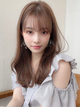 アフロート ディル(AFLOAT D'L) 大人かわいい小顔韓国風ヨシンモリベージュカラー KI