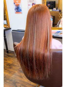 ヘアーメイク ダンス(hair make DANCE) プルエクステでメッシュ！！