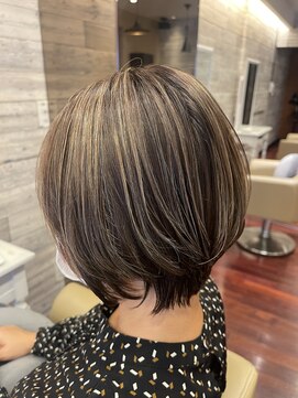 アルルヘアーオキナワ(ARURU HAIR) ショート×ハイライト