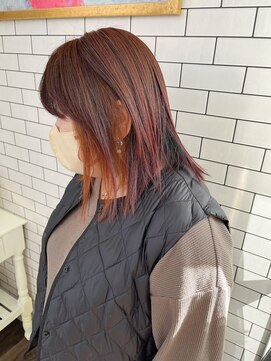 リール(THE RIRE.) ＊THE  RIRE. ピンク×インナーオレンジ＊