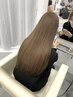 【梅雨前に大人気♪】酸性ストレート＋カット ￥25000~