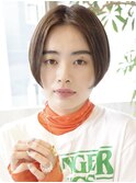 大人マッシュショート／丸みショート／イメチェン／30代40代50代