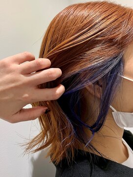 アズールサン 草加西口店(azule-sun) デザインカラー,ツートンカラー,推しカラー【草加】